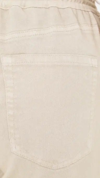 rag & bone Rb Miramar Terry Drawcord Wide Leg Pants Ecru S | Thumbnail 6 rag & bone Rb Miramar Terry Drawcord Wide Leg Pants Ecru S | Thumbnail 6