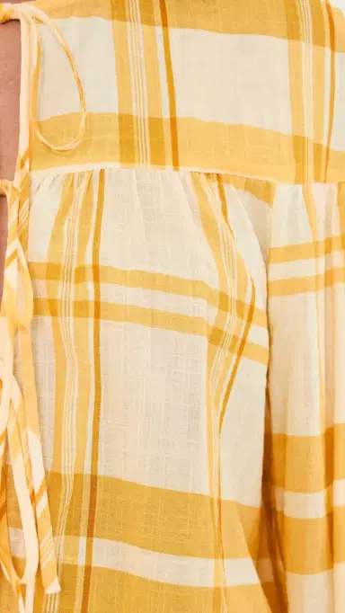 Dress To Off-white Yellow Frescor Front Ties Blouse Off-White Yellow Fresco | Thumbnail 6 Dress To Off-white Yellow Frescor Front Ties Blouse Off-White Yellow Fresco | Thumbnail 6