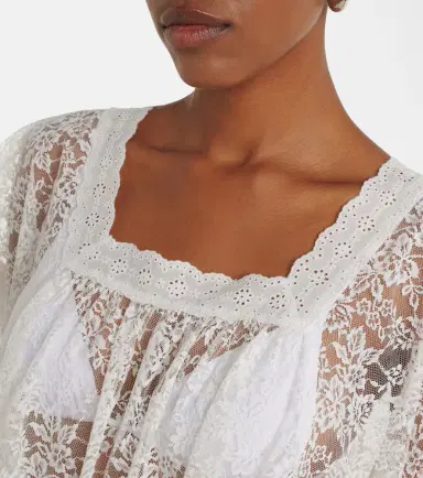 DÔEN Dôen Vennette lace crop top | Thumbnail 3 DÔEN Dôen Vennette lace crop top | Thumbnail 3