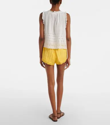 DÔEN Dôen Leda lace-trimmed shorts | Thumbnail 2 DÔEN Dôen Leda lace-trimmed shorts | Thumbnail 2