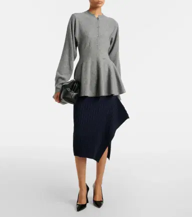 Stella McCartney Peplum virgin wool top | Thumbnail 3 Stella McCartney Peplum virgin wool top | Thumbnail 3