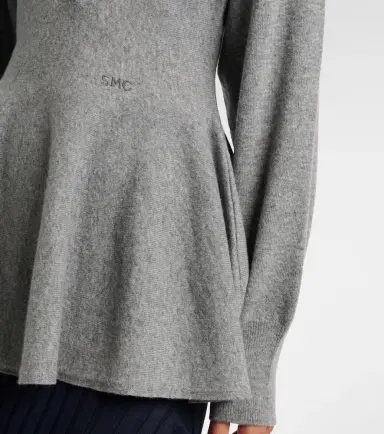 Stella McCartney Peplum virgin wool top | Thumbnail 4 Stella McCartney Peplum virgin wool top | Thumbnail 4