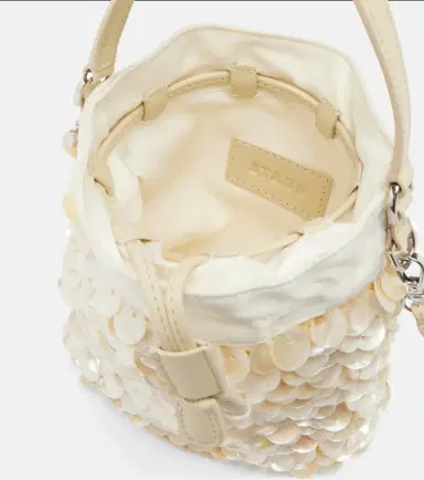 Staud Lila Mini embellished bucket bag | Thumbnail 3 Staud Lila Mini embellished bucket bag | Thumbnail 3