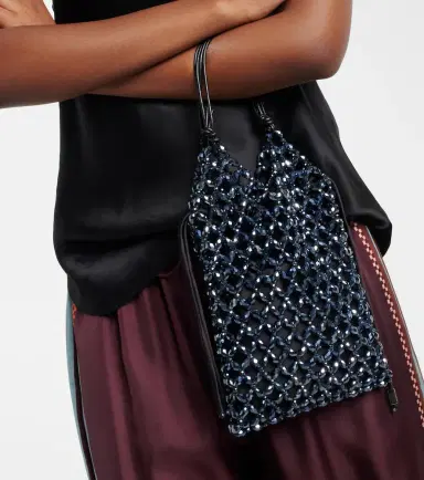 Staud Karla beaded top-handle bag | Thumbnail 4 Staud Karla beaded top-handle bag | Thumbnail 4