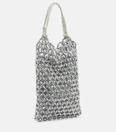 Staud Karla beaded top-handle bag | Thumbnail 3 Staud Karla beaded top-handle bag | Thumbnail 3