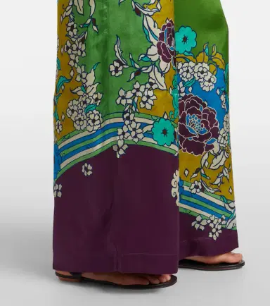 Alemais Alémais Nanci printed silk satin wide-leg pants | Thumbnail 5 Alemais Alémais Nanci printed silk satin wide-leg pants | Thumbnail 5