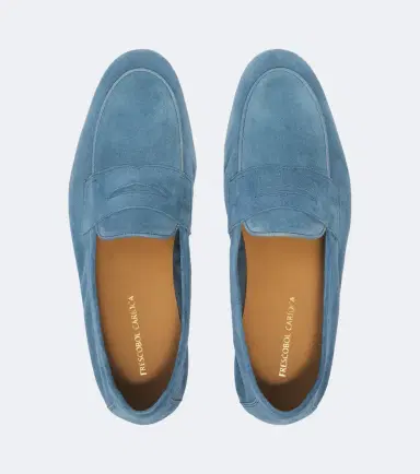 Frescobol Carioca Leme suede penny loafers | Thumbnail 5 Frescobol Carioca Leme suede penny loafers | Thumbnail 5
