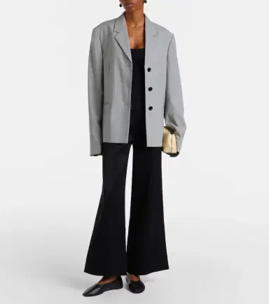 TOTEME Satin flared pants | Thumbnail 6 TOTEME Satin flared pants | Thumbnail 6