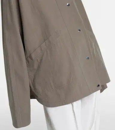 TOTEME Oversized cotton-blend jacket | Thumbnail 3 TOTEME Oversized cotton-blend jacket | Thumbnail 3