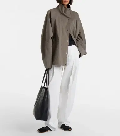 TOTEME Oversized cotton-blend jacket | Thumbnail 7 TOTEME Oversized cotton-blend jacket | Thumbnail 7