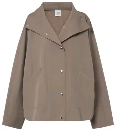 TOTEME Oversized cotton-blend jacket | Thumbnail 1 TOTEME Oversized cotton-blend jacket | Thumbnail 1