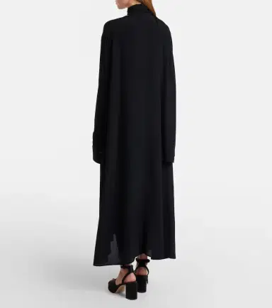 TOTEME Tie-neck maxi dress | Thumbnail 3 TOTEME Tie-neck maxi dress | Thumbnail 3