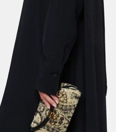 TOTEME Tie-neck maxi dress | Thumbnail 4 TOTEME Tie-neck maxi dress | Thumbnail 4
