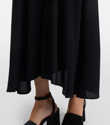 TOTEME Tie-neck maxi dress | Thumbnail 5 TOTEME Tie-neck maxi dress | Thumbnail 5