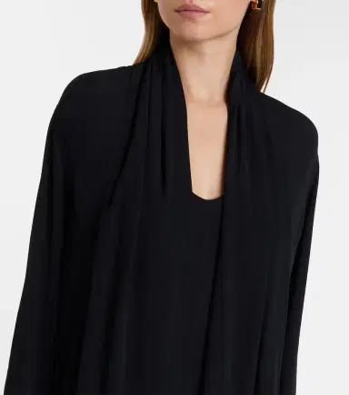 TOTEME Tie-neck maxi dress | Thumbnail 7 TOTEME Tie-neck maxi dress | Thumbnail 7