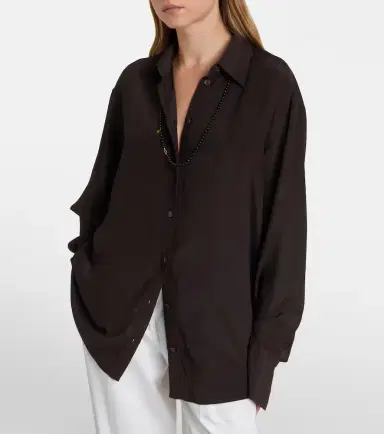 Toteme Silk crêpe shirt | Thumbnail 2 Toteme Silk crêpe shirt | Thumbnail 2