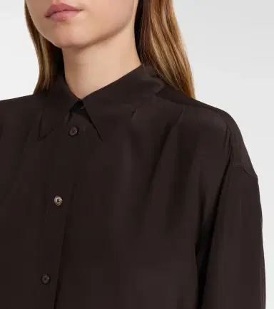 Toteme Silk crêpe shirt | Thumbnail 3 Toteme Silk crêpe shirt | Thumbnail 3