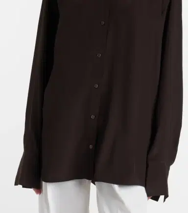 Toteme Silk crêpe shirt | Thumbnail 4 Toteme Silk crêpe shirt | Thumbnail 4