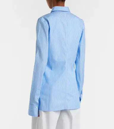 Toteme Striped cotton poplin shirt | Thumbnail 2 Toteme Striped cotton poplin shirt | Thumbnail 2