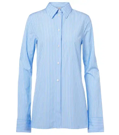 Toteme Striped cotton poplin shirt | Thumbnail 1 Toteme Striped cotton poplin shirt | Thumbnail 1