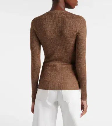 Gabriela Hearst Anges cashmere, silk, and hemp Henley shirt | Thumbnail 5 Gabriela Hearst Anges cashmere, silk, and hemp Henley shirt | Thumbnail 5