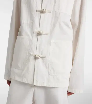 The Row Behati cotton poplin jacket | Thumbnail 4 The Row Behati cotton poplin jacket | Thumbnail 4