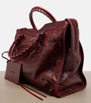 Balenciaga Le City Medium leather top-handle bag | Thumbnail 3 Balenciaga Le City Medium leather top-handle bag | Thumbnail 3