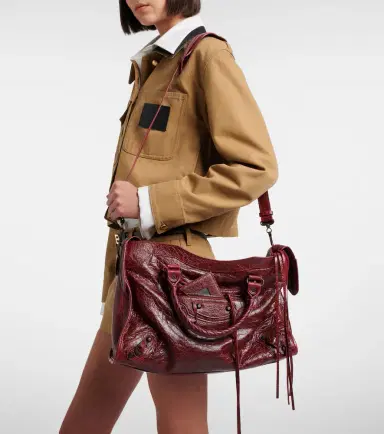 Balenciaga Le City Medium leather top-handle bag | Thumbnail 7 Balenciaga Le City Medium leather top-handle bag | Thumbnail 7