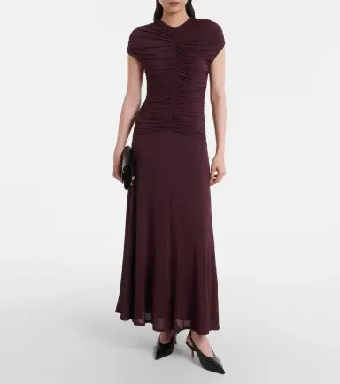 Tove Avita ruched jersey maxi dress | Thumbnail 5 Tove Avita ruched jersey maxi dress | Thumbnail 5