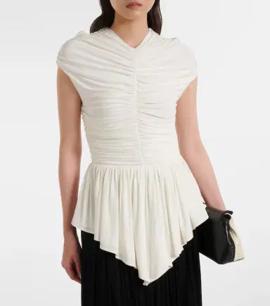 Tove Gabor ruched jersey top | Thumbnail 6 Tove Gabor ruched jersey top | Thumbnail 6