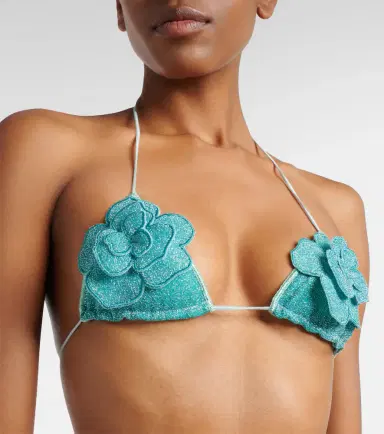 Oséree Oséree Lumière floral-appliqué bikini | Thumbnail 3 Oséree Oséree Lumière floral-appliqué bikini | Thumbnail 3