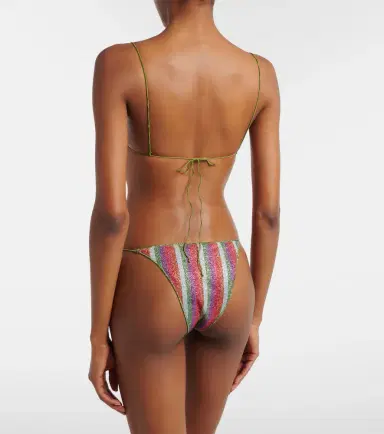 Oséree Oséree Lumière striped bikini | Thumbnail 4 Oséree Oséree Lumière striped bikini | Thumbnail 4