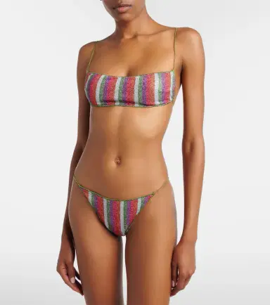 Oséree Oséree Lumière striped bikini | Thumbnail 5 Oséree Oséree Lumière striped bikini | Thumbnail 5