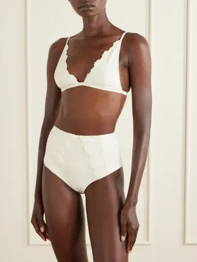 Kiki de Montparnasse Juliette Embroidered Bikini Top | Thumbnail 2 Kiki de Montparnasse Juliette Embroidered Bikini Top | Thumbnail 2