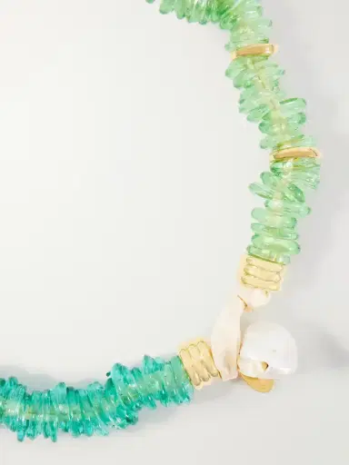 Lizzie Fortunato Lita Gold-plated Quartz And Pearl Beaded Necklace | Thumbnail 3 Lizzie Fortunato Lita Gold-plated Quartz And Pearl Beaded Necklace | Thumbnail 3