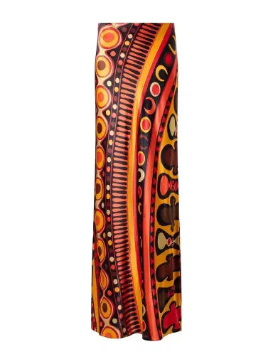 PUCCI Printed Tulle Maxi Skirt | Thumbnail 1 PUCCI Printed Tulle Maxi Skirt | Thumbnail 1