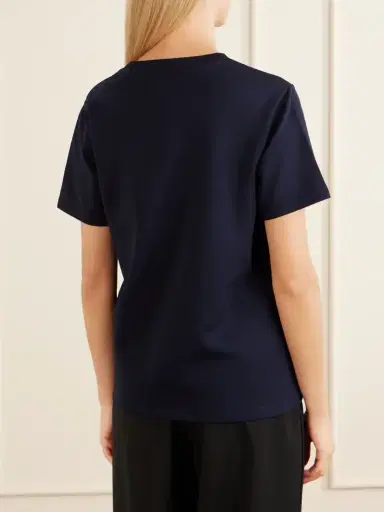 Loewe Anagram-embroidered Cotton-blend T-shirt | Thumbnail 3 Loewe Anagram-embroidered Cotton-blend T-shirt | Thumbnail 3