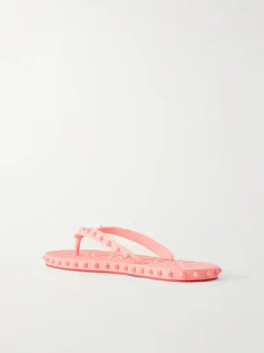 Christian Louboutin Super Loubi Studded Rubber Flip Flops | Thumbnail 3 Christian Louboutin Super Loubi Studded Rubber Flip Flops | Thumbnail 3