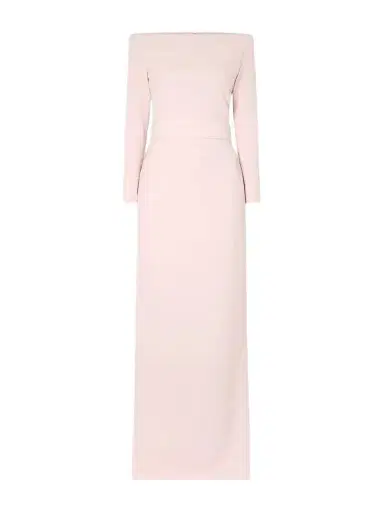 Solace London Sabina Off-the-shoulder Stretch-crepe Maxi Dress | Thumbnail 1 Solace London Sabina Off-the-shoulder Stretch-crepe Maxi Dress | Thumbnail 1