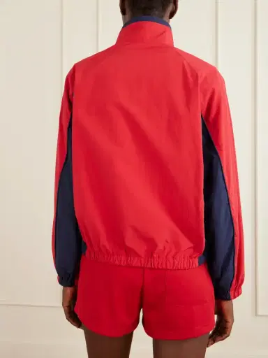 Sporty & Rich Logo-embroidered Shell Jacket | Thumbnail 4 Sporty & Rich Logo-embroidered Shell Jacket | Thumbnail 4