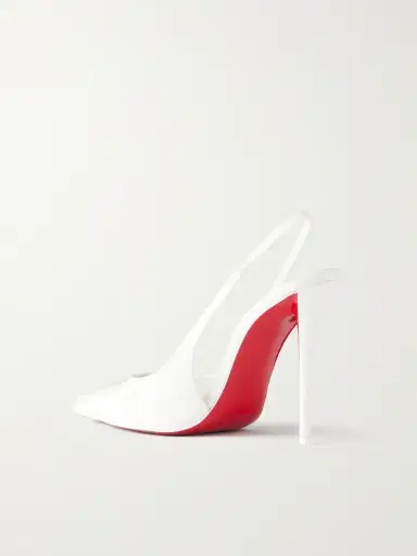 Christian Louboutin Miss Z 100 Patent-leather Slingback Pumps | Thumbnail 3 Christian Louboutin Miss Z 100 Patent-leather Slingback Pumps | Thumbnail 3