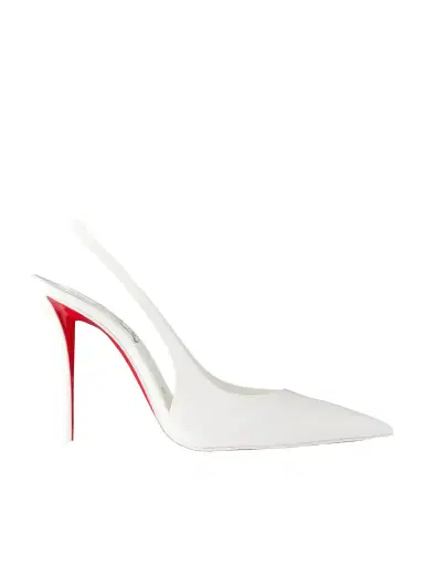 Christian Louboutin Miss Z 100 Patent-leather Slingback Pumps | Thumbnail 1 Christian Louboutin Miss Z 100 Patent-leather Slingback Pumps | Thumbnail 1