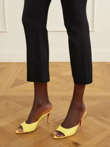 Christian Louboutin Miss Z 80 Leather Mules | Thumbnail 2 Christian Louboutin Miss Z 80 Leather Mules | Thumbnail 2
