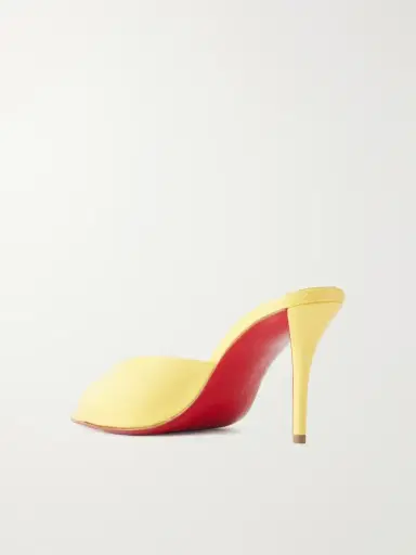 Christian Louboutin Miss Z 80 Leather Mules | Thumbnail 3 Christian Louboutin Miss Z 80 Leather Mules | Thumbnail 3