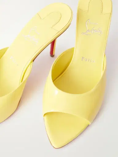 Christian Louboutin Miss Z 80 Leather Mules | Thumbnail 5 Christian Louboutin Miss Z 80 Leather Mules | Thumbnail 5