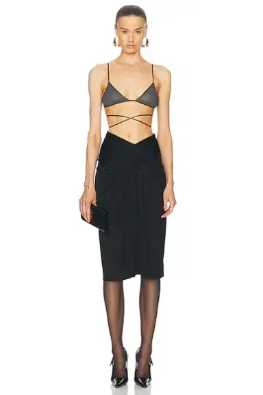 Saint Laurent Triangle Bralette | Thumbnail 4 Saint Laurent Triangle Bralette | Thumbnail 4