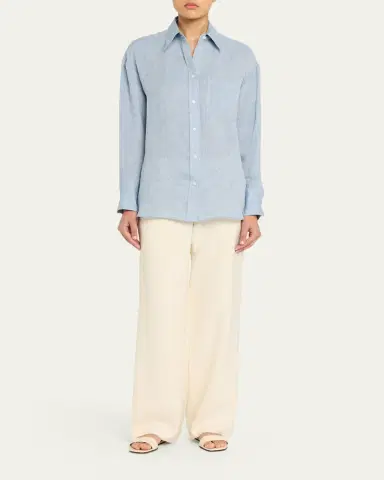 TWP Big Joe Cotton Button-Front Shirt | Thumbnail 2 TWP Big Joe Cotton Button-Front Shirt | Thumbnail 2