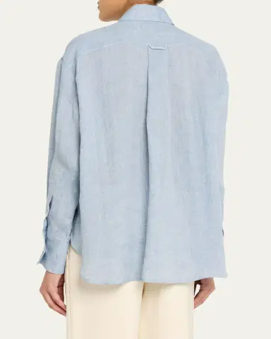 TWP Big Joe Cotton Button-Front Shirt | Thumbnail 3 TWP Big Joe Cotton Button-Front Shirt | Thumbnail 3