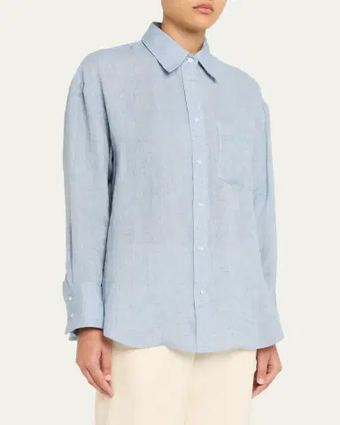 TWP Big Joe Cotton Button-Front Shirt | Thumbnail 4 TWP Big Joe Cotton Button-Front Shirt | Thumbnail 4