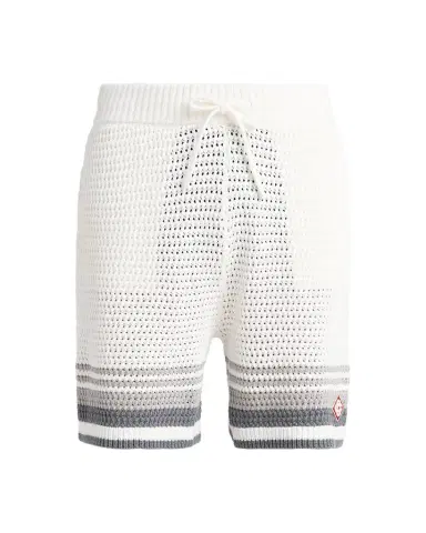 Casablanca Men's Drawstring Crochet Shorts | Thumbnail 1 Casablanca Men's Drawstring Crochet Shorts | Thumbnail 1